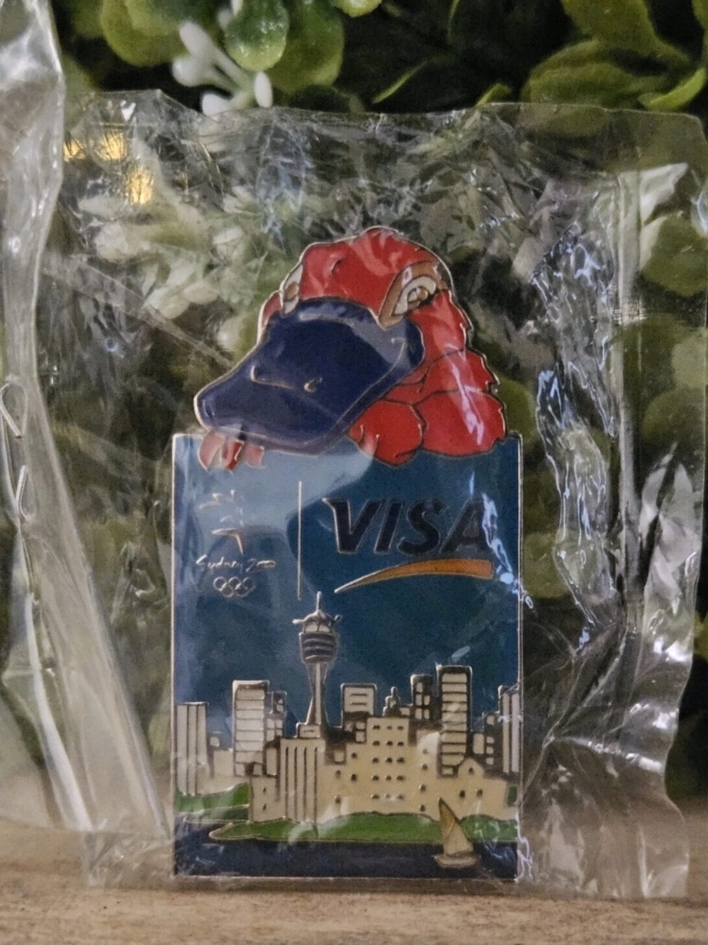 Rare Find! Sealed Sydney 2000 Olympic Visa Sponsor Pin